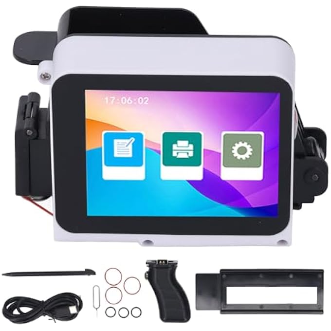 MINI HANDHELD INKJET PRINTER, 2-12.7MM ADJUSTABLE INKJET CODING MACHINE, 300-600DPI LOGO DATE PRINTING MACHINE, FOR PRINTING TEXT, NUMBERS, SYMBOLS - Image 2