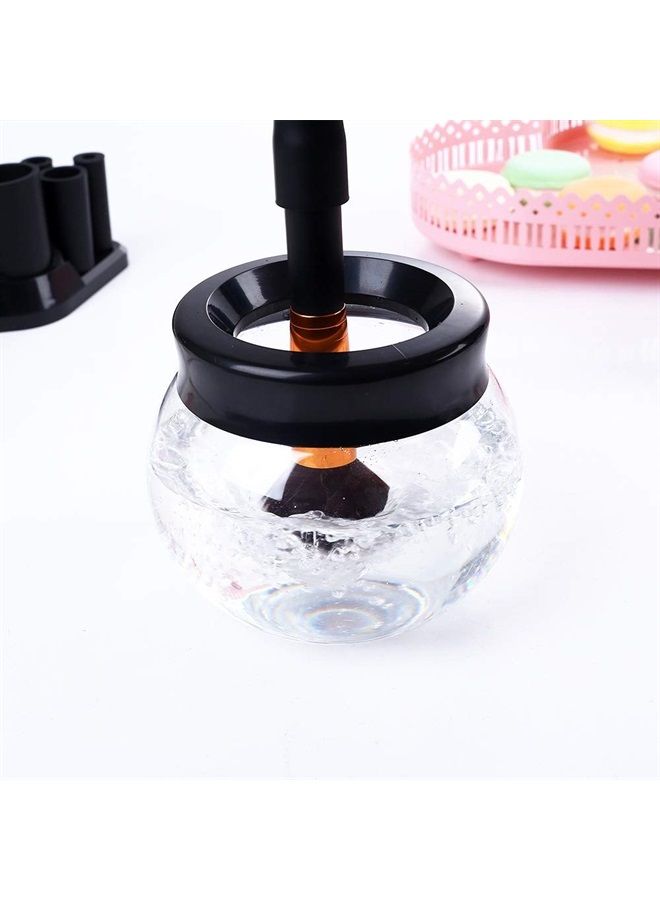 Neeyer Makeup Brush Cleaner Dryer, Neeyer Super-Fast Electric Brush Cleaner Machine Automatic Brush Cleaner Spinner Makeup Brush Tools… - Image 2