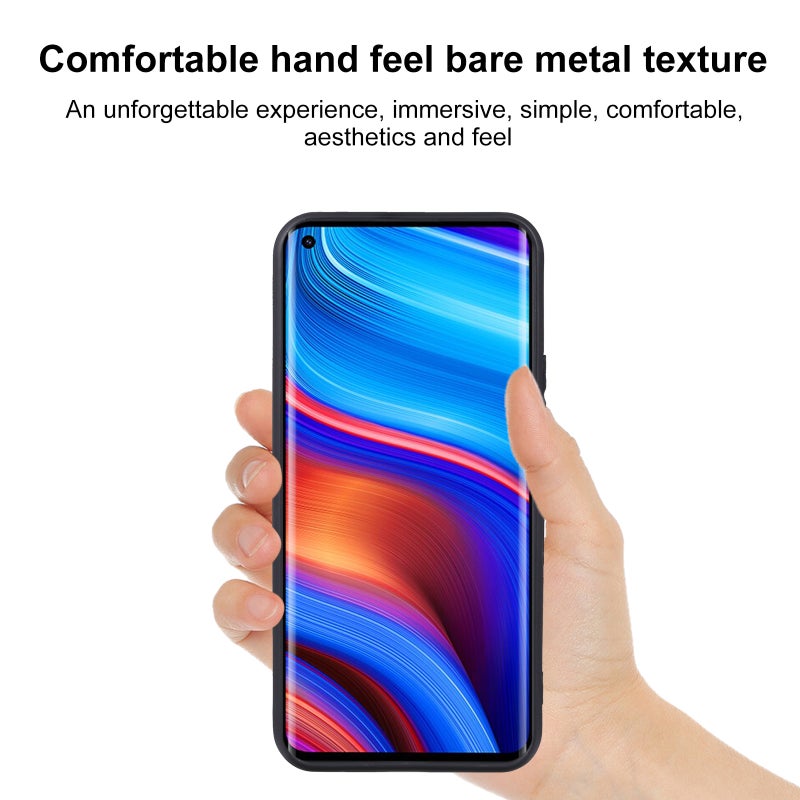 HuHa Case Cover TPU Phone Case For OPPO Realme X7 Max 5G(Pudding Black) - Image 3