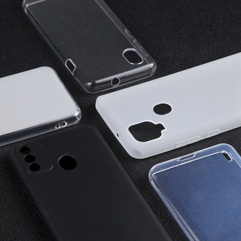 HuHa Case Cover TPU Phone Case For OPPO Realme X7 Max 5G(Pudding Black) - Image 5