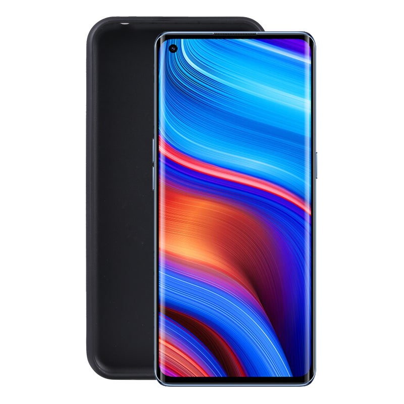 HuHa Case Cover TPU Phone Case For OPPO Realme X7 Max 5G(Pudding Black) - Image 1