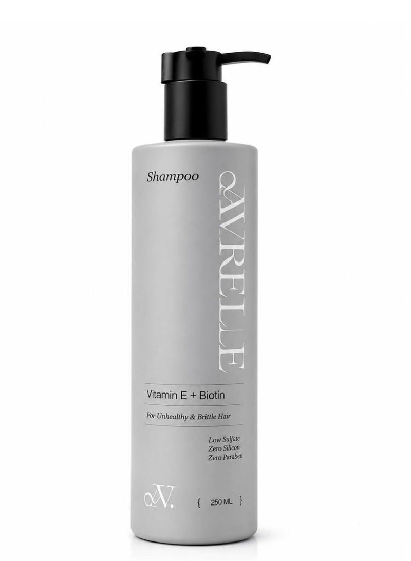 Avrelle Vitamin E & Biotin Anti-Breakage Shampoo, 250ml - Image 1