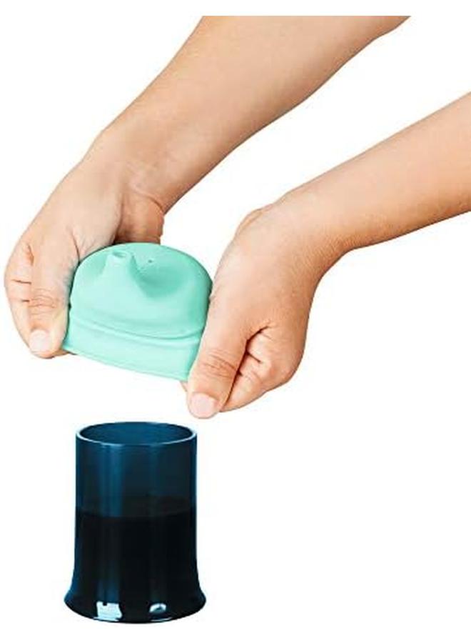 بون أغطية فوهة شرب من السيليكون قابلة للتمدد وقابلة لإعادة الاستخدام مع حاويات للأولاد - Image 3