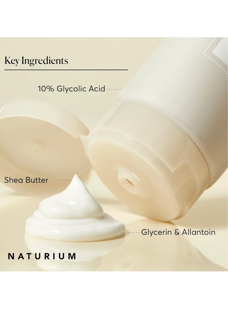 NATURIUM - Naturium The Smoother Glycolic Acid Body Lotion, Resurfacing & Exfoliating Treatment, with 10% Glycolic Acid, 8 oz - Image 1