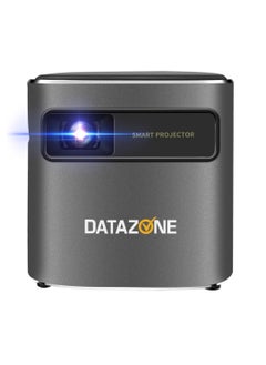 Datazone Smart Mini Portable 1080P HD Projector with Wi-Fi, 2100 Lumen Portable Projector, Built-in Speaker Movie Projector 100 Inch Picture, 1.5-Hour Video Playtime Works with iPhone Airplay  - Image 2