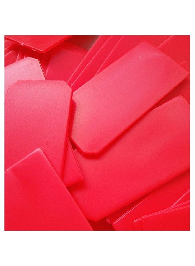 Morning Check Card Morning Check Card Children's Attendance Card Morning Check Bag Special For Kindergarten Each Bag Contains 50 Tablets-Color:Small 4.1*2.2cm Red 50 Pieces  - Image 3