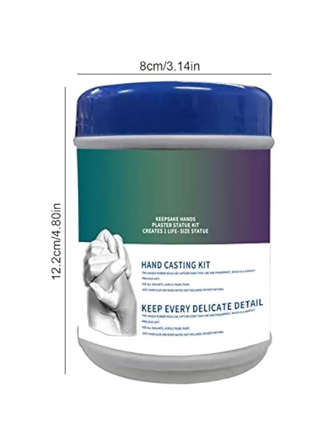 Hand Casting Kit for Couples,Hand Mold Casting Kit Anniversary, Sculpture Molding, Hand Molding Kit. Hand Holding Craft for Couples,Adult  Child,Family,Friends,Anniversary,Wedding  Couples - Image 5