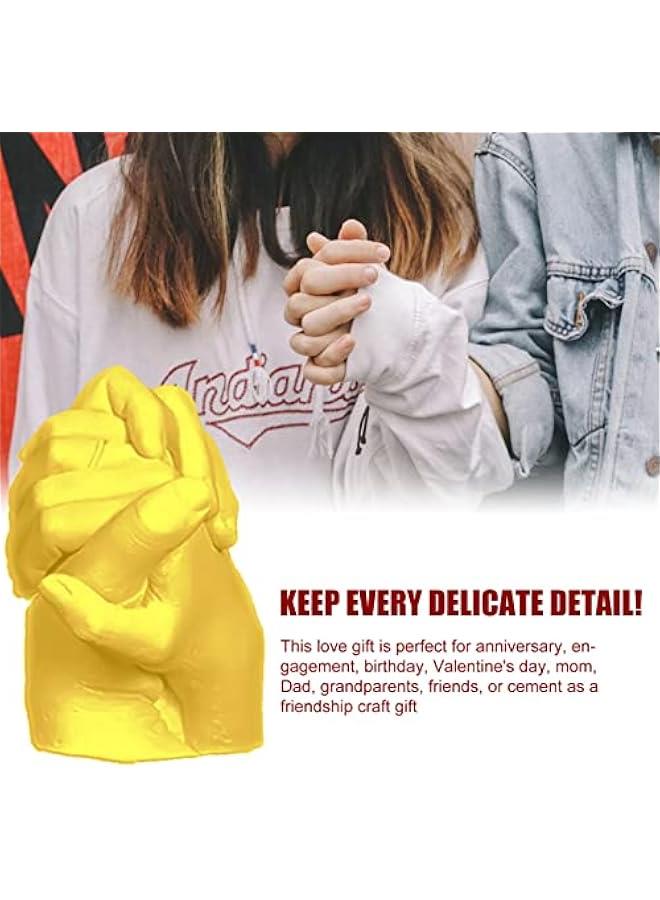 Hand Casting Kit for Couples,Hand Mold Casting Kit Anniversary, Sculpture Molding, Hand Molding Kit. Hand Holding Craft for Couples,Adult  Child,Family,Friends,Anniversary,Wedding  Couples - Image 4