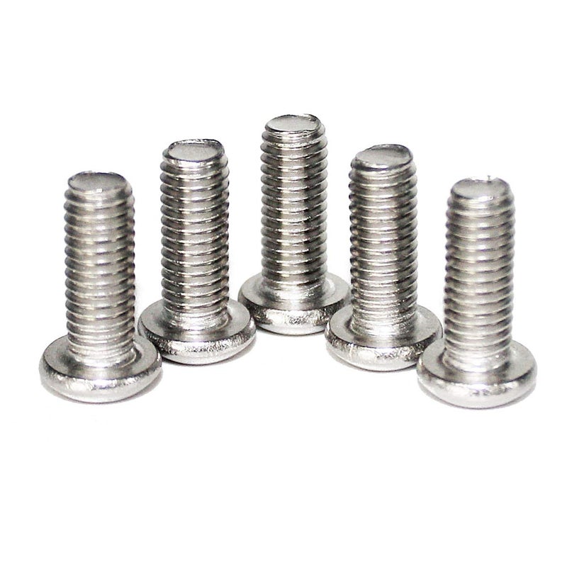 100 Pcs M4070 x 16mm Button Head Socket Cap Bolts Screws 188 Stainless Steel Allen Hex Drive ISO 7380 by FullerkregCome in a Plastic Case