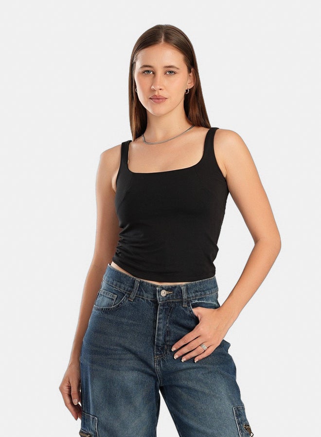 Clue Square Neck Sleeveless Top  - Image 1