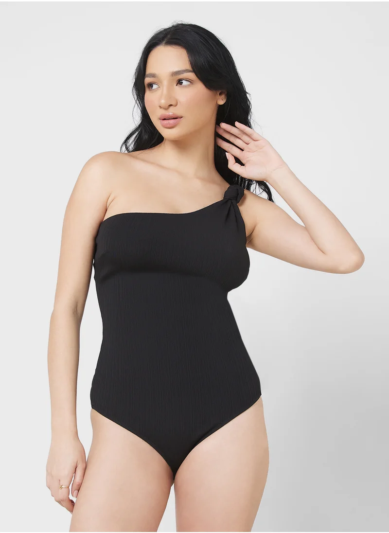 GUESS One Shoulder One Piece