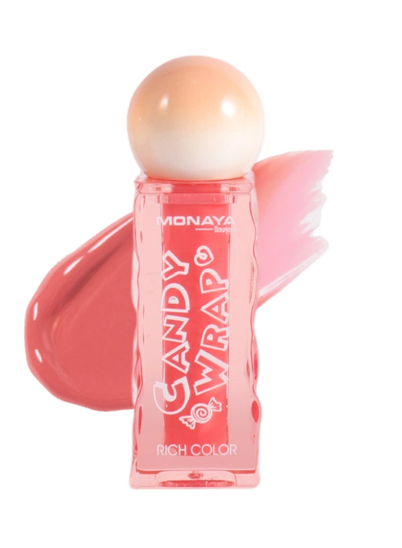 Monaya G013 Candy Wrap Rich Color Lip Gloss - Long-Lasting, Moisturizing, Non-Sticky, 4.5ml, High Shine, Perfect for All-Day Wear - Image 1