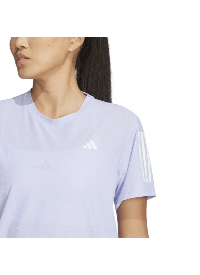Adidas adidas OTR B TEE Purple Running T-SHIRTS for Women - 2XS