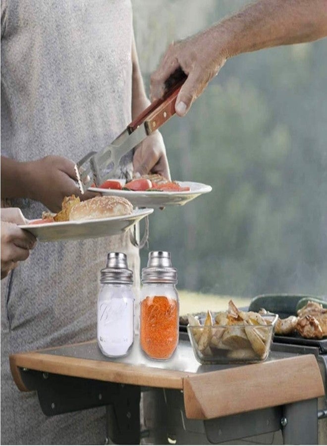 HDCBMCDDM-US Shaker Lids Metal Stainless Steel with Silicone Seals Lid REGULAR MOUTH Mason Jar Shakers Lids Replacement 4 Pack - Image 5