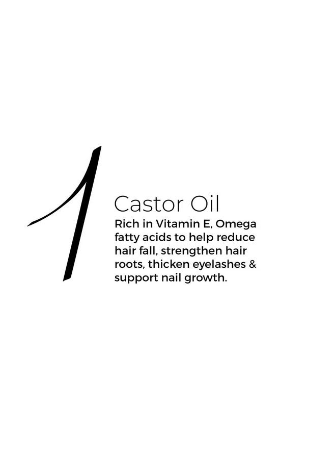 BRILLARE Pure Castor Oil For Hair Growth With Zero Chemicals, Repairs Damaged & Dry Skin, Strengthen Hair With Healthy Look, 100% Natural & Organic, 200 Ml - Image 2