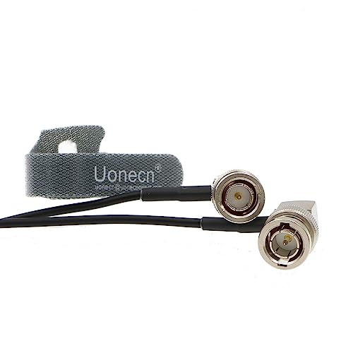 Uonecn Flexible HD SDI Cable RG179 Right Angle BNC Male to Right Angle BNC Male 75ohm Blackmagic HyperDeck Shuttle BMCC BMPC Hyperdeck Cameras - Image 2