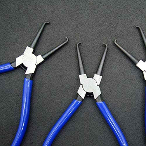 DIY Crafts Pack Of 2 Pcs, Silver Random Colour Handle, Quality Joint Clamping Pliers Fuel Filters Hose Pipe Buckle Rem(Pack Of 2 Pcs, Silver Random Colour Handle) - Image 2