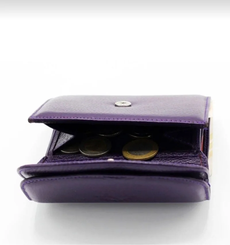 ويست بولو Women's Purple Genuine Leather Wallet
