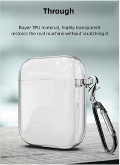 Gasin AirPods Bluetooth Headset Transparent Protective Cover, Shockproof Lock Cover  - Image 4