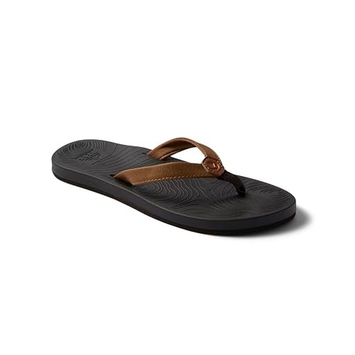 Reef Zen Love Womens Flip Flop, Soft Cushion Footbed, Brown/Tobacco, 10 - Image 3
