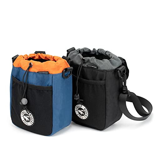 ULAC NEO PORTER C-HOLD Bike Feed Bag for Top Tube, Handlebar, Stem and Saddles (Black-Grey, Large) - Image 2