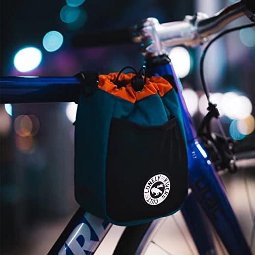 ULAC NEO PORTER C-HOLD Bike Feed Bag for Top Tube, Handlebar, Stem and Saddles (Black-Grey, Large) - Image 4