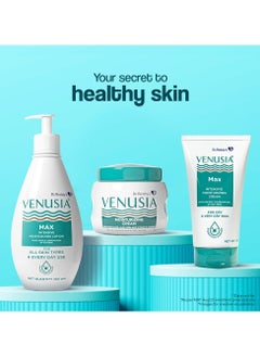 VENUSIA Moisturizer Lotion For Everyday Use for Dry Skin Contains Shea Butter Mango Butter Aloe Butter and Cocoa Butter. Paraben Free and Non irritant formula pack of 2 , 300 g each  - Image 5