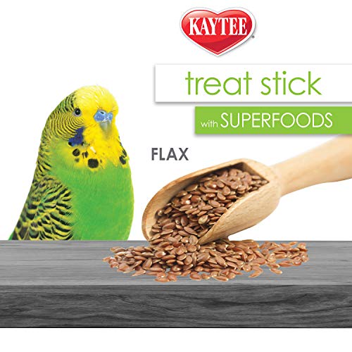 Kaytee Pet Bird Superfood Treat Stick, Flax, 5.5 oz - Image 5