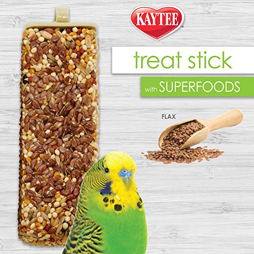 Kaytee Pet Bird Superfood Treat Stick, Flax, 5.5 oz - Image 4