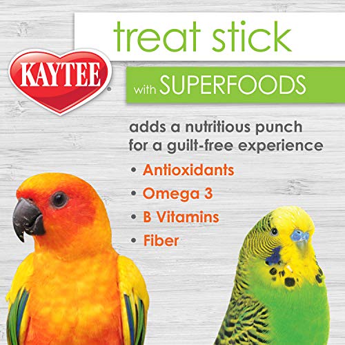 Kaytee Pet Bird Superfood Treat Stick, Flax, 5.5 oz - Image 3