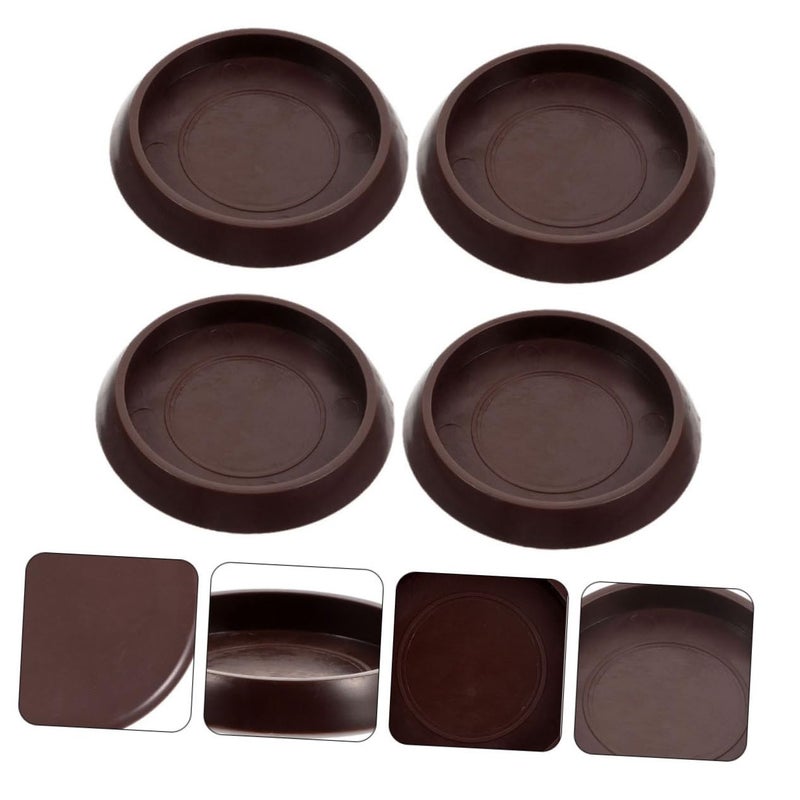 8Pcs Round Chair Leg Pads Non Slip Floor Protectors Furniture Coasters 1.5 Inch Diameter - Image 3