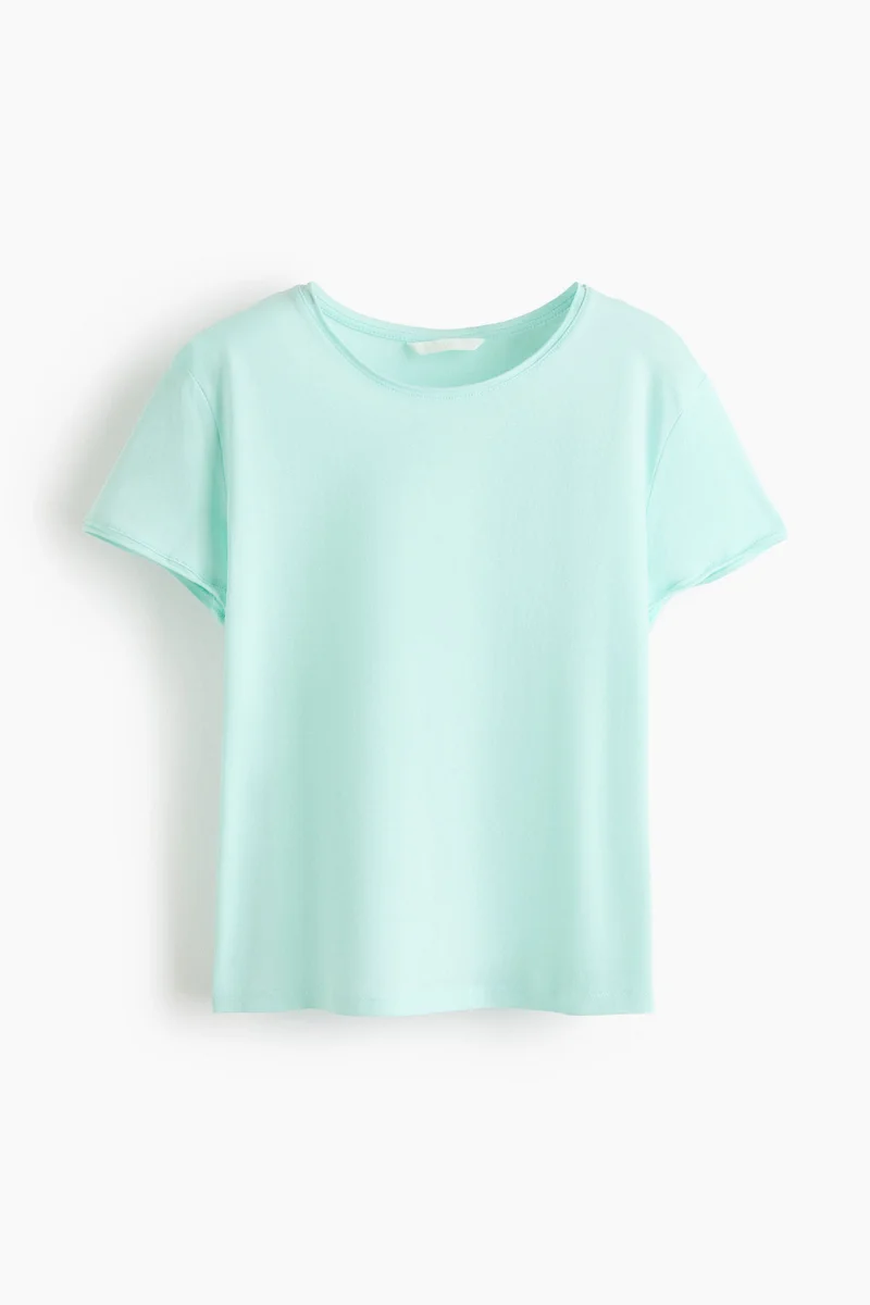 H&M Roll-edge T-shirt