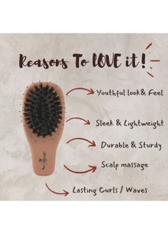 PRIME Prime The Ultimate Mini Detangler Hairbrush for Wet Hair and Dry Hair  - Image 4