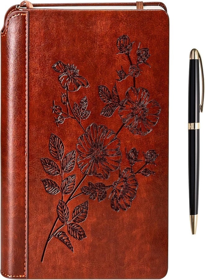 SETTINI® Lined Journal - Classic Journal for Writing Gift Set - Hardcover Vegan Leather, Includes Luxury Pen in a Unique Pen Holder, 192 Pages, A5, Journal for Men - Image 1