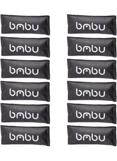 BMBU bmbu Charcoal Shoe Deodorizers - Activated Natural Bamboo Air Purifying Bag Insert for Sneakers Oder Eliminator Mini Bags -Absorber/Freshener for Gym Bag,Drawer,Closet,Car,Home, Cat Litter 