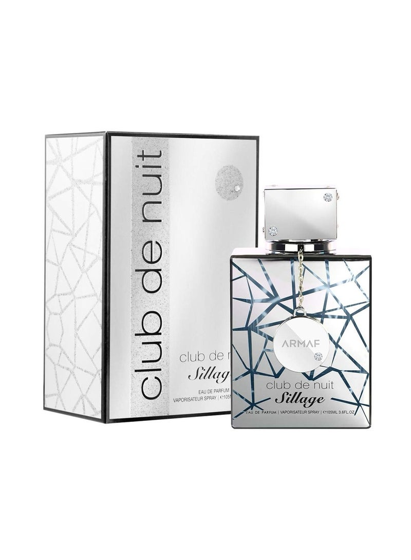 أرماف Club De Nuit Sillage لكلا الجنسين أو دو برفوم سبراي 3.6 أونصة - Image 1