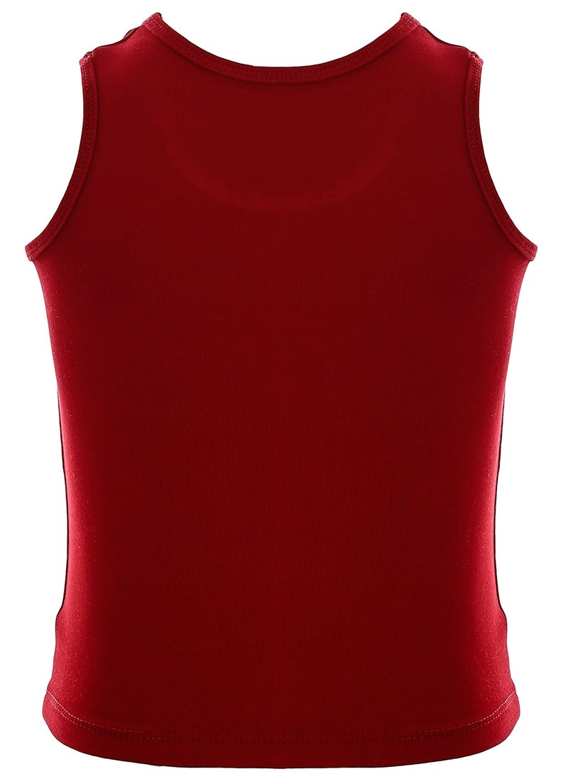 Mesery Bundle Of (3) Regular Sleeveless Cotton Boys Tank Top  - Image 5