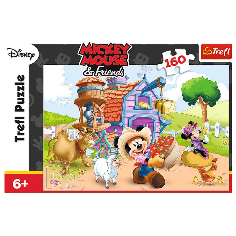 Trefl - Mickey the Farmer Puzzle 160 Pieces - 15337 - Image 2
