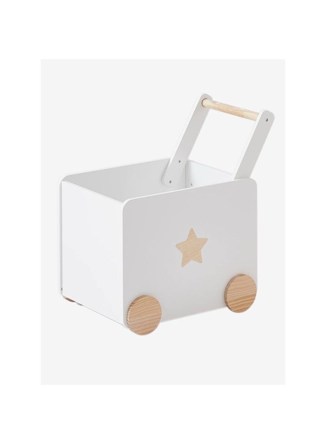 دريبا صندوق تخزين بعجلات للأطفال - أبيض - Image 3
