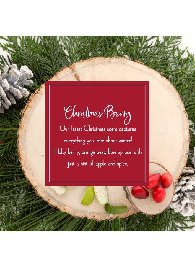 ScentSicles Scented Christmas Ornaments for Christmas Tree, All Natural Holiday Air Freshener (Christmas Berry Holiday Fragrance) Includes 6 Ornaments & Hooks - Image 5