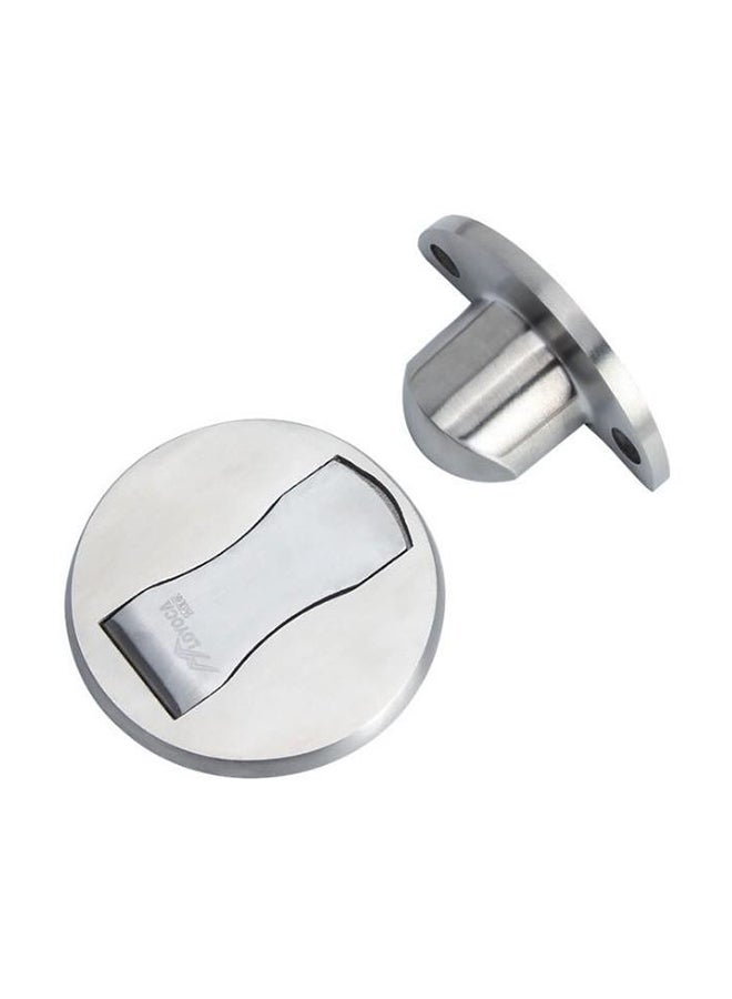 Magnetic Door Stopper Silver - Image 1