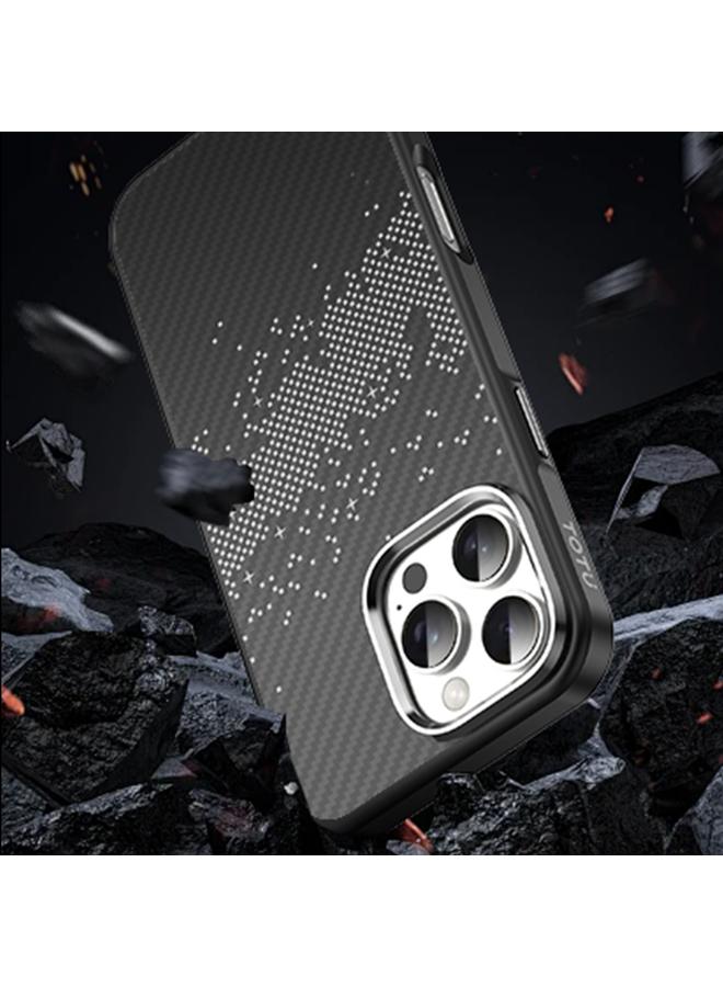 توتو ديزاين جراب هاتف مغناطيسي TOTU PC-30 Kevlar محكم الغلق لهاتف iPhone 16 Pro - Image 5