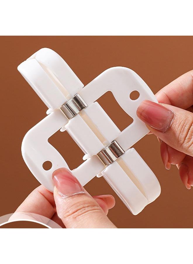 Thoraya 2pcs Food Clips Chip Bag Clips for Food Storage Wide Opening Sealing Clip for Bread Snack Bags  - Image 4