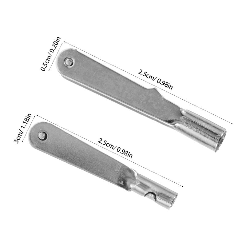 20pcs M2 M3 Metal Self Locking Clevis Quick Links for RC Airplane Fixed Wing Model Parts - Image 3