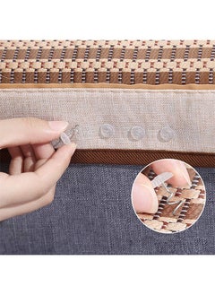 Ant 20-Piece Bed Skirt Pins Clear Heads Twist Pins for Holds Bedskirts Drapes Slipcovers and Other Fabric  - Image 5
