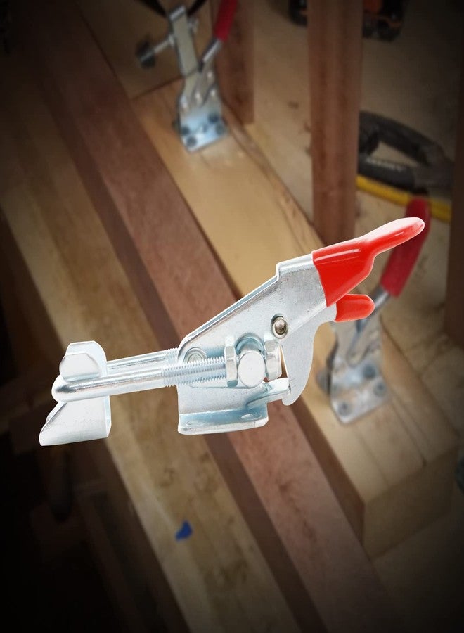 Aopin 2Set Adjustable Latch U Bolt Self-lock Toggle Latch 400lbs Holding Capacity for Suitable for Toolbox, Door, Box, Trunk, Tractor Cover, Smoke Cover, Woodworking Fixture and Quick Release Pull Lock. - Image 5