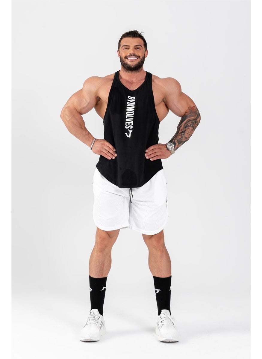 Gymwolves Men's Sports Shorts Double Layer | Comfortable Series |  - Image 2