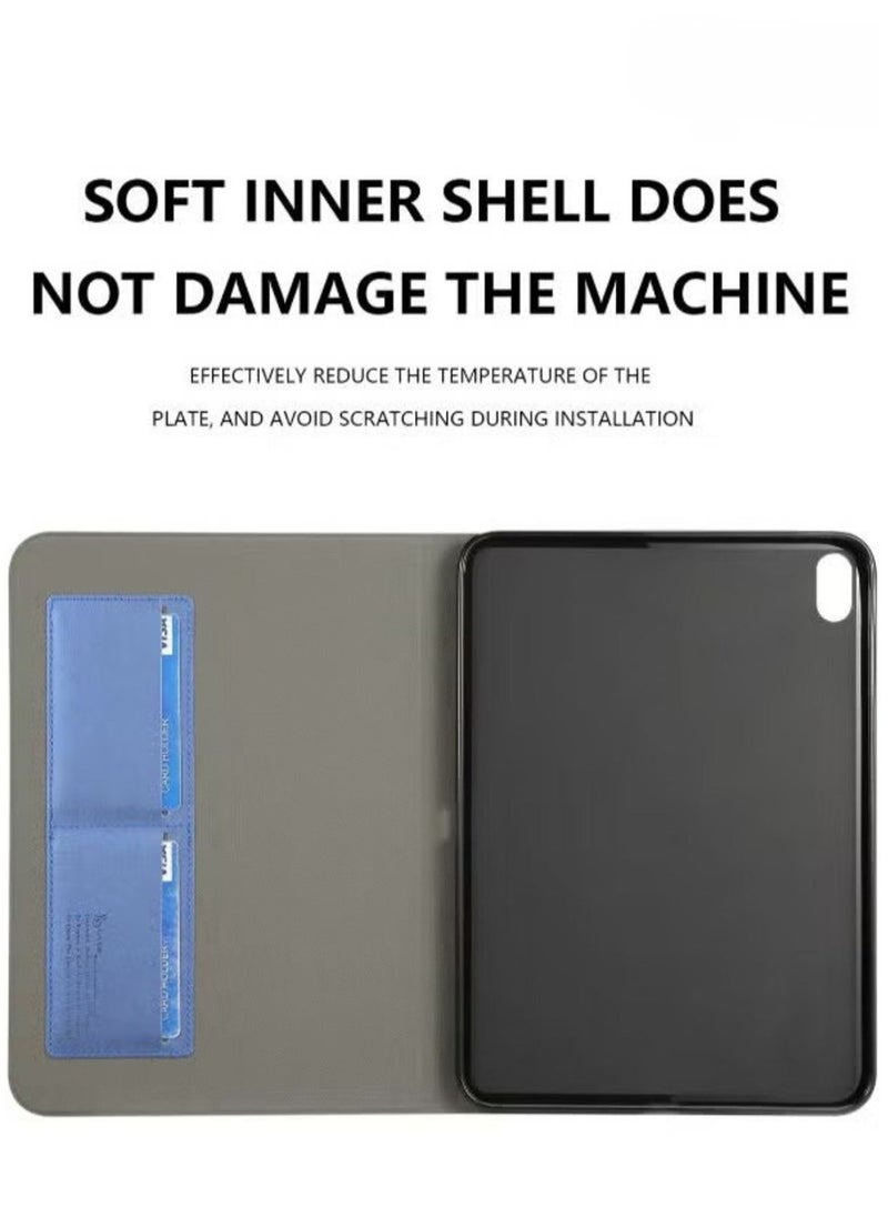 Raxoom Smart Magnetic Folding Flip Cover Case for Apple iPad 5/6/Air/Air 2 (9.7 inch) – Royal Blue - Image 3