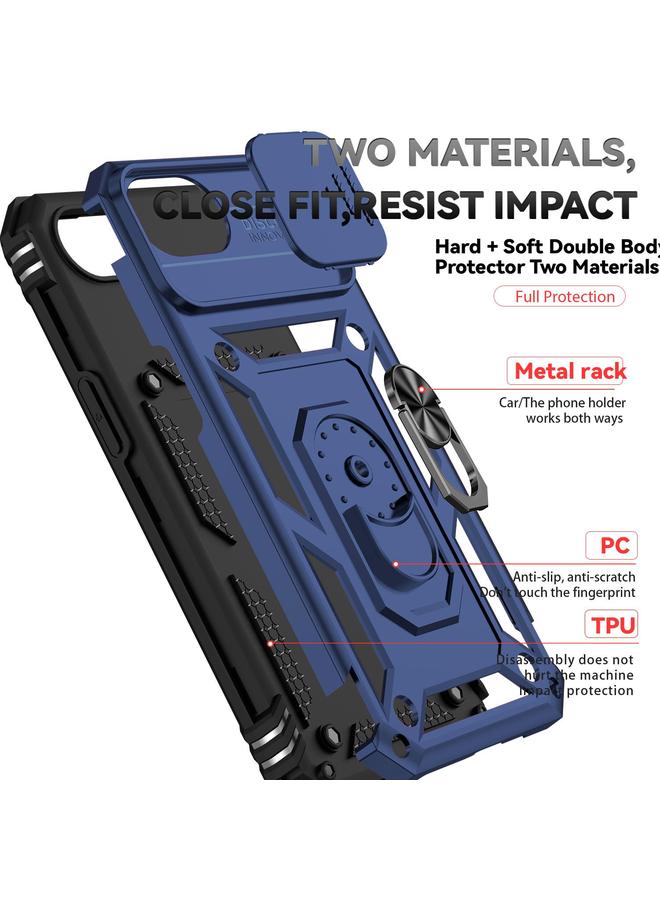 اس-توب جراب لهاتف iPhone 16e مع حامل كاميرا منزلق - Image 5