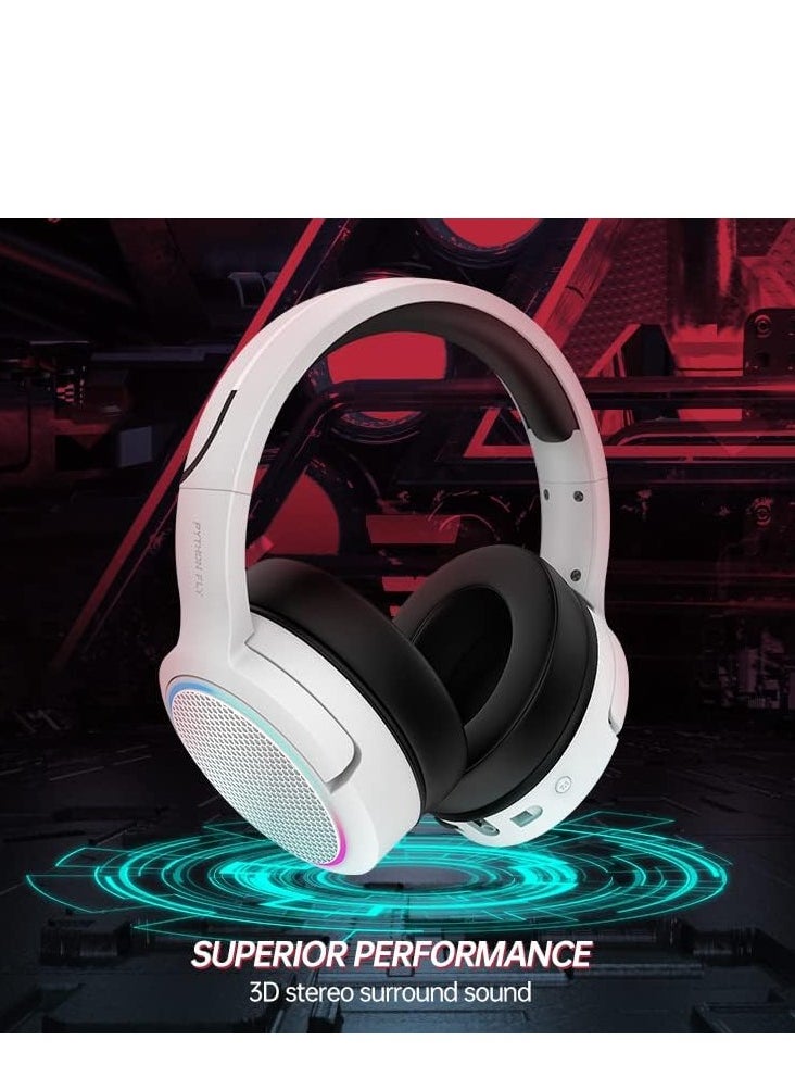 X3 Pro Gaming Headset for Xbox One, PS4, PC, Controller, Noise Cancelling Over Ear Headphones with Mic, LED Light Bass Surround Soft Memory Earmuffs for PS2 Mac